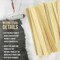 Craft and Paint Sticks - 12&#x22; Inch Premium Grade Wood Stirrers / Paddles - Use For Wood Crafts - Paddle To Mix Epoxy Resin Paint - Case of 1000 Sticks